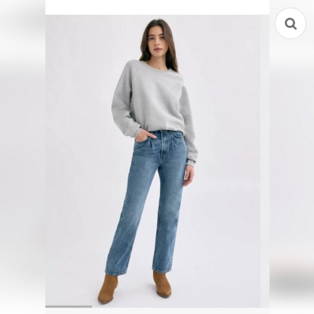 Aritzia Denim Forum The Anita Super High Loose Size 30